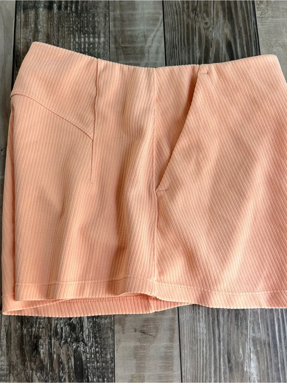 lululemon athletica Peach Ribbed High-Rise Women’s Shorts Softstreme